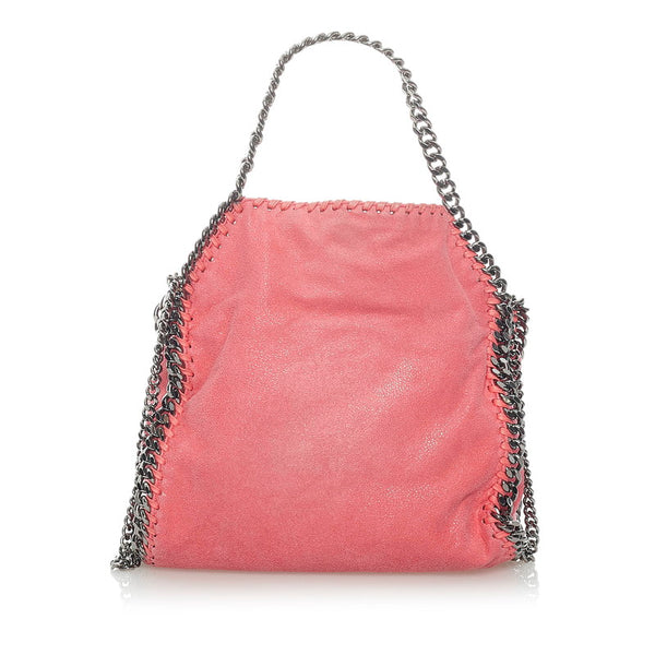 ステラマッカートニー ファラベラ ミニ チェーン ショルダーバッグ ハンドバッグ 2WAY ピンク ポリエステル レディース Stella McCartney 【中古】