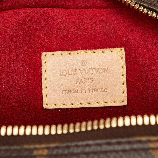ルイ ヴィトン モノグラム エクサントリ シテ ハンドバッグ M51161 ブラウン PVC レザー レディース LOUIS VUITTON 【中古】