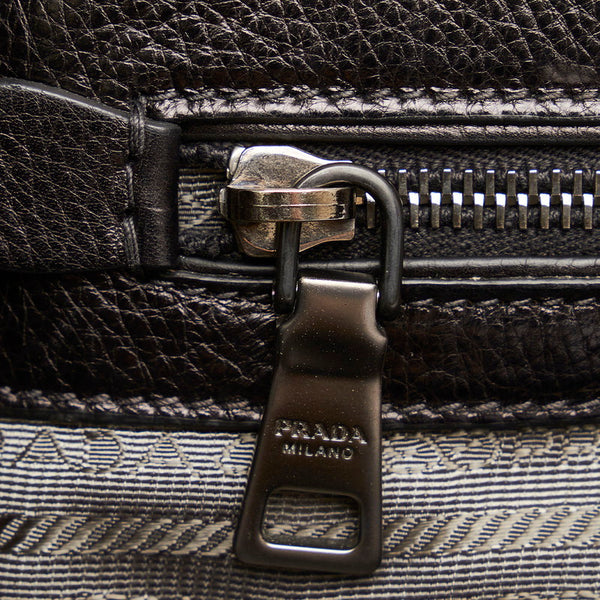 プラダ ハンドバッグ ショルダーバッグ 2WAY ブラック レザー レディース PRADA 【中古】