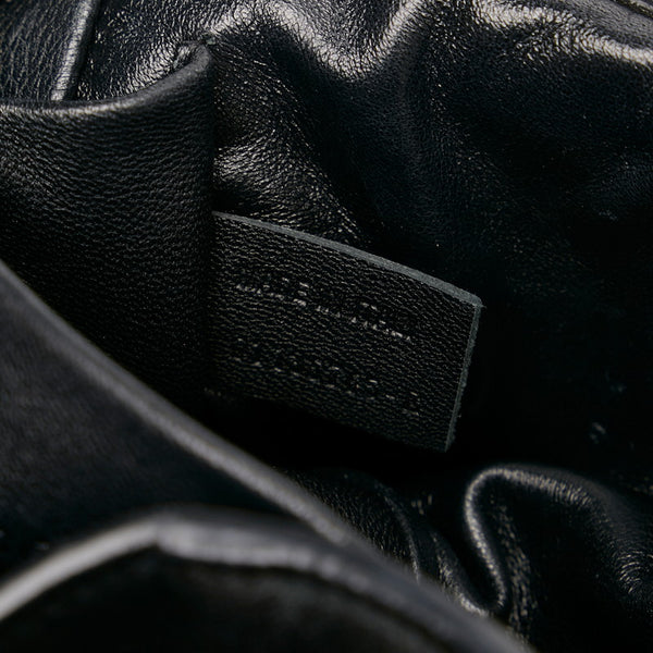 クロエ エルシー ミニショルダーバッグ ポシェット ブラック レザー レディース Chloe 【中古】