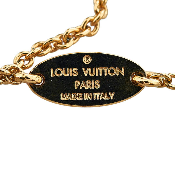 ルイ ヴィトン エセンシャルⅤ ネックレス M61083 ゴールド メッキ レディース LOUIS VUITTON 【中古】