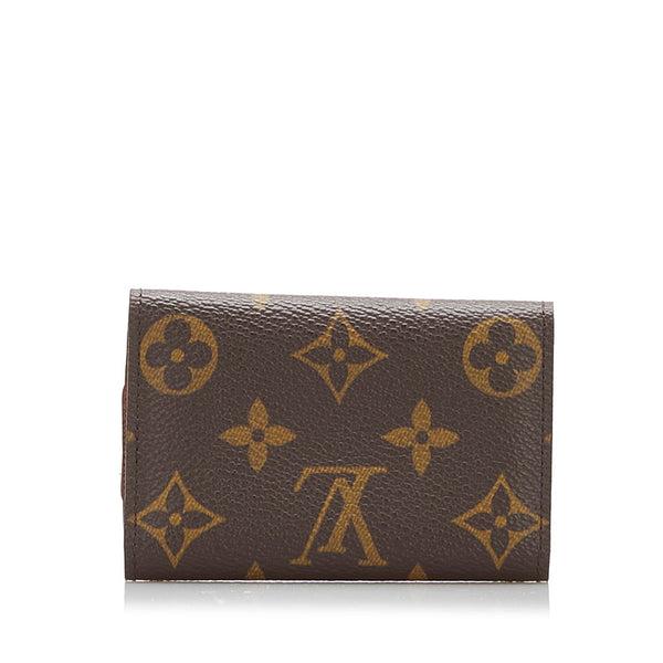 ルイ ヴィトン モノグラム ミュルティクレ6 キーケース M62630 ブラウン PVC レザー レディース LOUIS VUITTON 【中古】