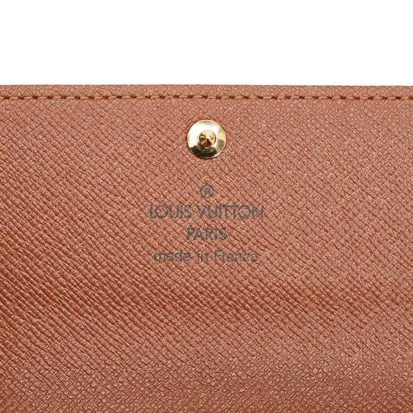 ルイ ヴィトン モノグラム ミュルティクレ6 キーケース M62630 ブラウン PVC レザー レディース LOUIS VUITTON 【中古】