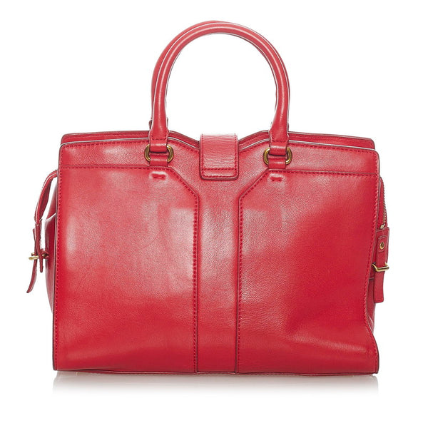 サンローラン カバスシック 297957 572411 レッド レザー ハンドバッグ ショルダーバッグ 2way レディース SAINT LAURENT 【中古】