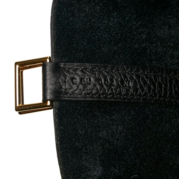 エルメス ピコタンロック PM ハンドバッグ ブラック トリヨンクレマンス レディース HERMES 【中古】