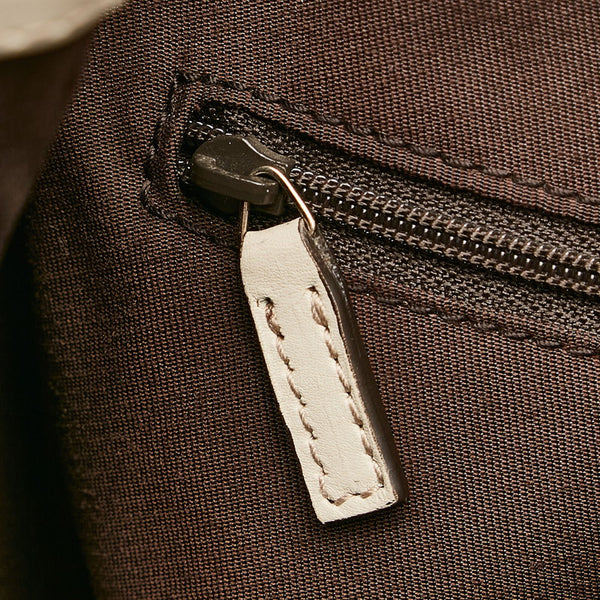 グッチ ＧGキャンバス スーキー ハンドバッグ 211944 ベージュ ホワイト キャンバス レザー レディース GUCCI 【中古】