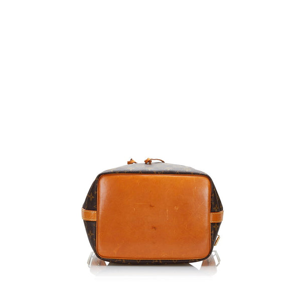ルイ ヴィトン モノグラム プチノエ ショルダーバッグ M42226 ブラウン PVC レザー レディース LOUIS VUITTON 【中古】