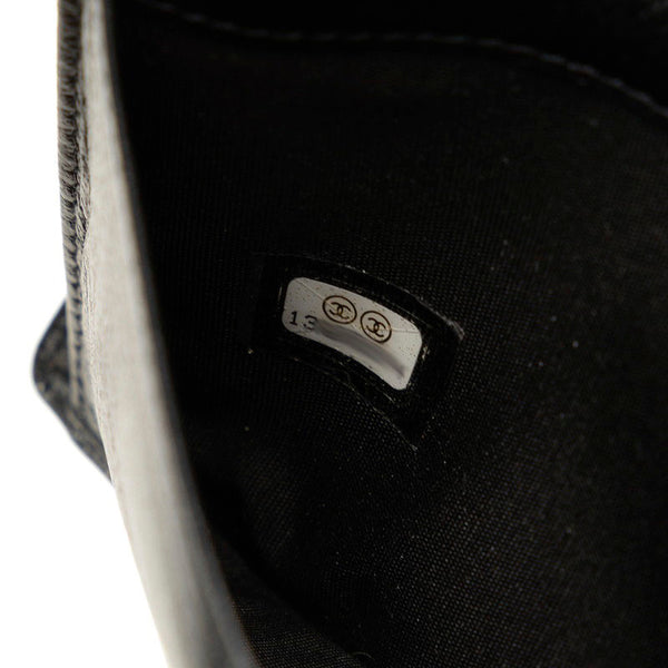 シャネル ココジャケット モチーフ 長財布 ブラック レザー レディース CHANEL 【中古】