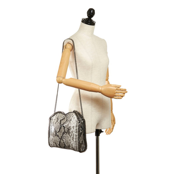 ステラマッカートニー ファラベラ ハンドバッグ ショルダーバッグ 2WAY グレー ポリエステル レディース Stella McCartney 【中古】