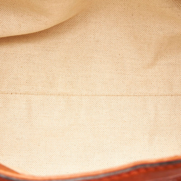 グッチ グッチシマ スーキー ハンドバッグ 211944 オレンジ レザー レディース GUCCI 【中古】