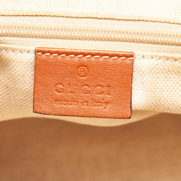 グッチ グッチシマ スーキー ハンドバッグ 211944 オレンジ レザー レディース GUCCI 【中古】