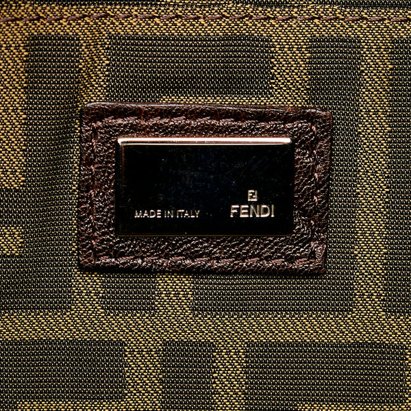 フェンディ ワンショルダー 8BR585 ブラウン レザー レディース FENDI 【中古】