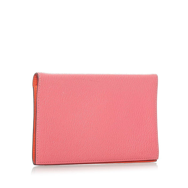 エルメス アジェンダ 手帳カバー ローズリップスティック カプシーヌ シェーブル レディース HERMES 【中古】