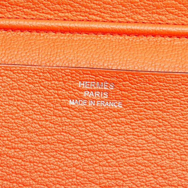 エルメス アジェンダ 手帳カバー ローズリップスティック カプシーヌ シェーブル レディース HERMES 【中古】