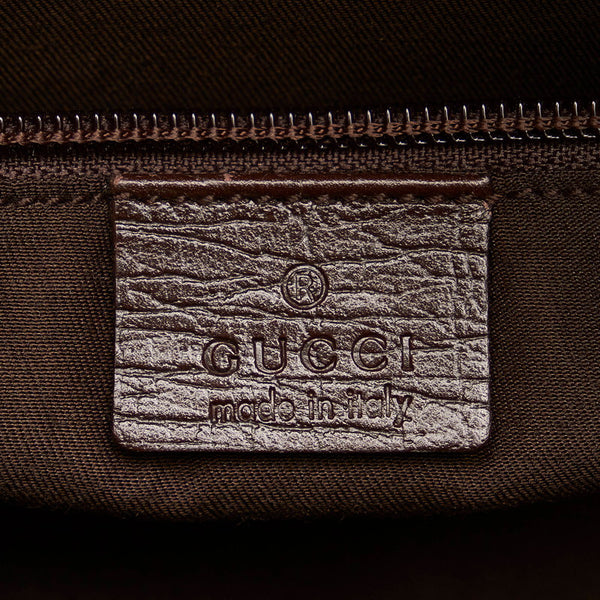 グッチ GGスプリーム 斜めがけ ショルダー 114291 ベージュ PVC レザー レディース GUCCI 【中古】