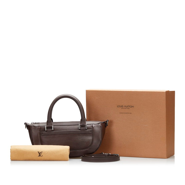 ルイ ヴィトン エピ ダヌーラPM ハンドバッグ ショルダーバッグ 2WAY M5891D モカ レザー レディース LOUIS VUITTON 【中古】