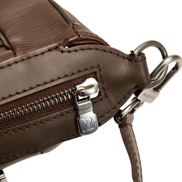 ルイ ヴィトン エピ ダヌーラPM ハンドバッグ ショルダーバッグ 2WAY M5891D モカ レザー レディース LOUIS VUITTON 【中古】