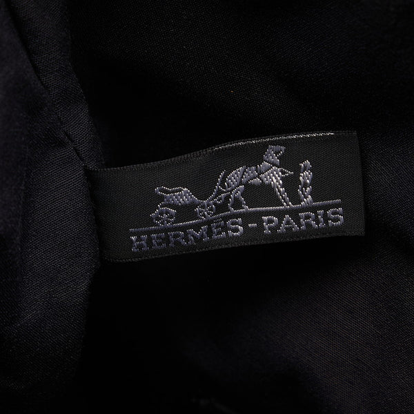 エルメス エールライン カバス トートバッグ グレー キャンバス レディース HERMES 【中古】