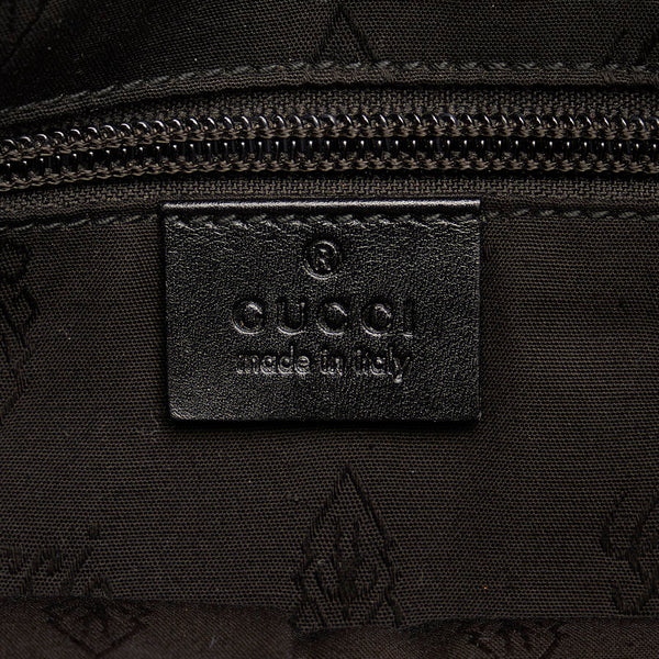 グッチ GGインプリメ ショルダーバッグ 201448 ブラック PVC レザー レディース GUCCI 【中古】