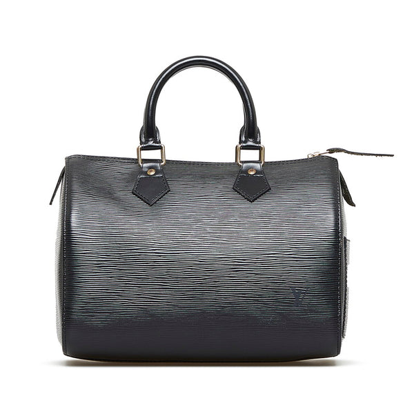 ルイ ヴィトン エピ スピーディ25 ハンドバッグ ミニボストンバッグ M43012 ノワール ブラック レザー レディース LOUIS VUITTON 【中古】