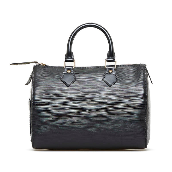 ルイ ヴィトン エピ スピーディ25 ハンドバッグ ミニボストンバッグ M43012 ノワール ブラック レザー レディース LOUIS VUITTON 【中古】