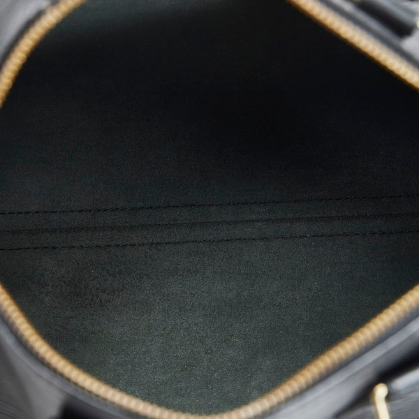 ルイ ヴィトン エピ スピーディ25 ハンドバッグ ミニボストンバッグ M43012 ノワール ブラック レザー レディース LOUIS VUITTON 【中古】