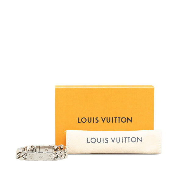 ルイ ヴィトン モノグラム チェーンブレスレット ブレスレット M00269 シルバー メタル メンズ LOUIS VUITTON 【中古】