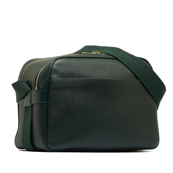 ルイ ヴィトン タイガ リポーターPM ショルダーバッグ M30154 エピセア グリーン レザー メンズ LOUIS VUITTON 【中古】