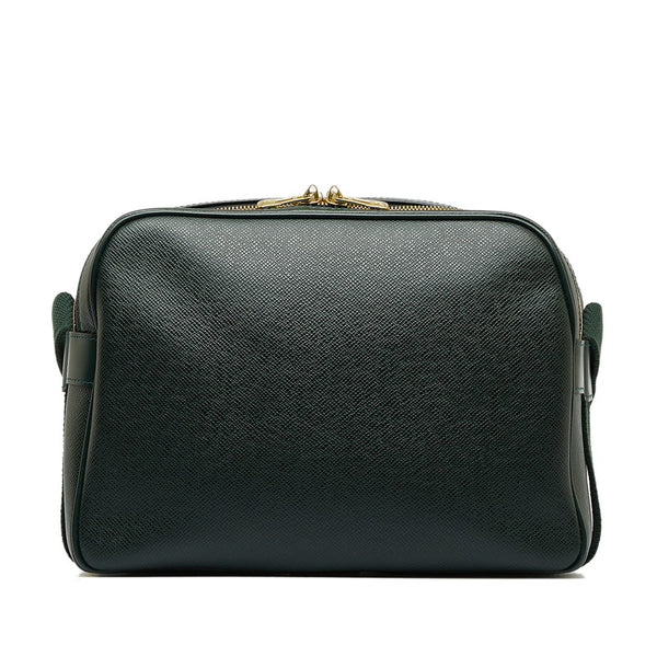 ルイ ヴィトン タイガ リポーターPM ショルダーバッグ M30154 エピセア グリーン レザー メンズ LOUIS VUITTON 【中古】