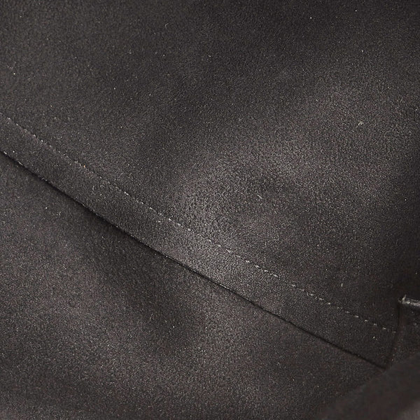 サンローラン テディ チェーン ショルダーバッグ ネイビー レザー レディース SAINT LAURENT 【中古】