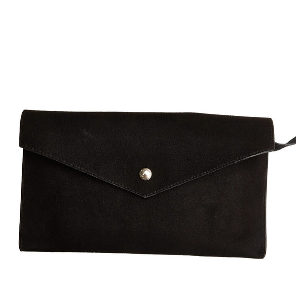 サンローラン テディ チェーン ショルダーバッグ ネイビー レザー レディース SAINT LAURENT 【中古】