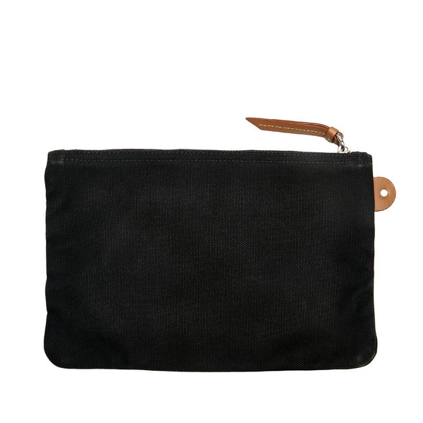 プラダ カナパ ファブリック ハンドバッグ ショルダーバッグ 2WAY ブラック キャンバス レディース PRADA 【中古】