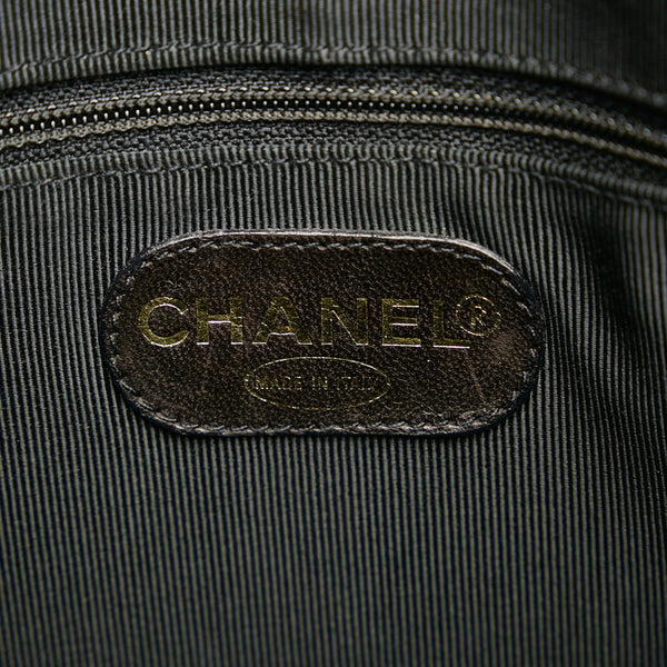 シャネル ココマーク チェーン ショルダーバッグ ブラック キャビアスキン レディース CHANEL 【中古】