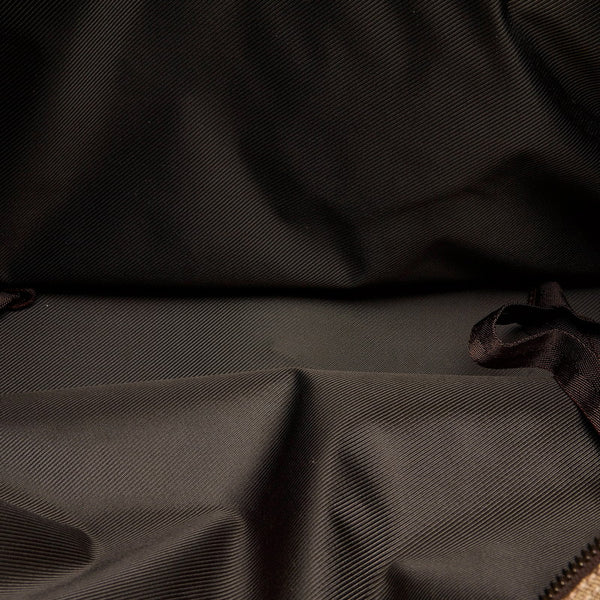 グッチ GGスプリーム ボストンバッグ 114225 ブラウン アイボリー PVC レザー メンズ GUCCI 【中古】