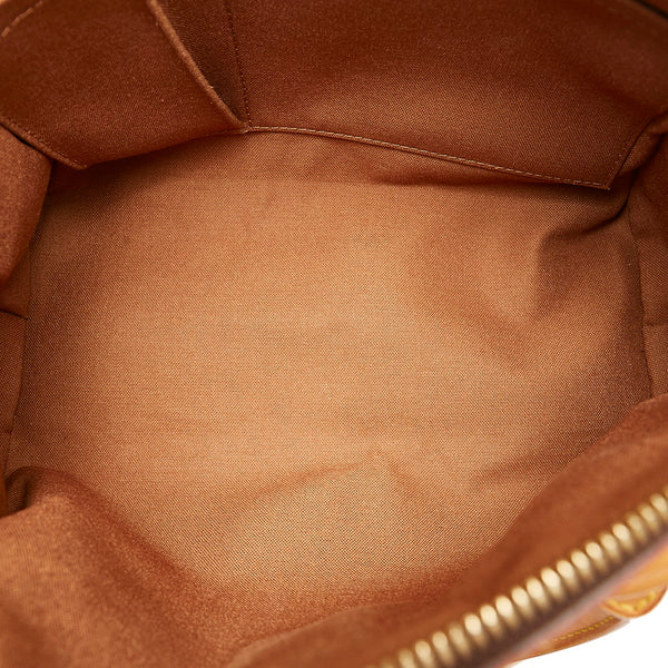 ルイ ヴィトン モノグラム ティボリPM ハンドバッグ M40143 ブラウン PVC レザー レディース LOUIS VUITTON 【中古】