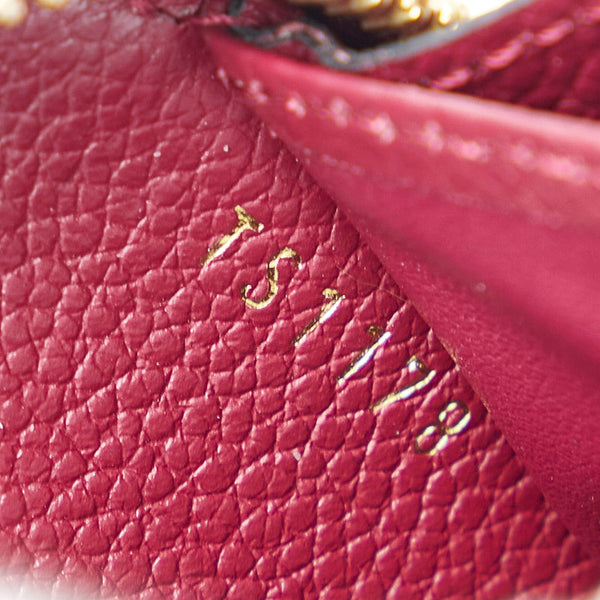 ルイ ヴィトン モノグラム アンプラント ジッピー 長財布 M60549 オロール ピンクパープル レザー レディース LOUIS VUITTON 【中古】