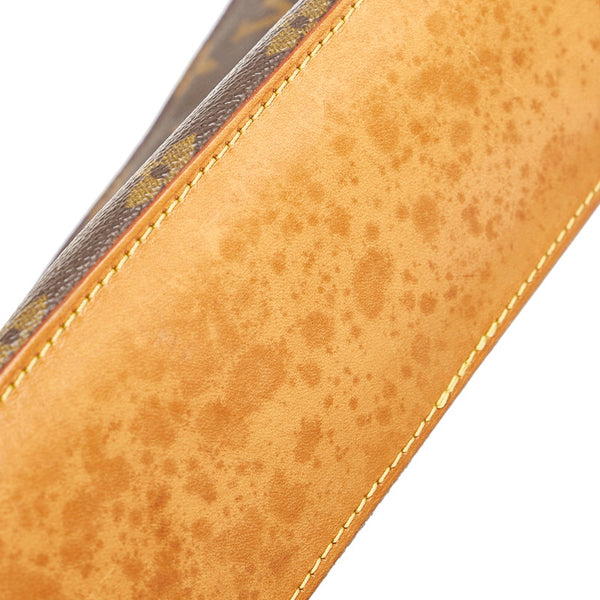 ルイ ヴィトン モノグラム トロター 斜め掛け ショルダーバッグ AR0091 ブラウン PVC レザー レディース LOUIS VUITTON 【中古】