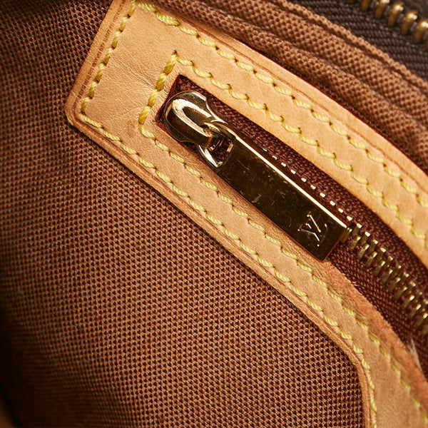 ルイ ヴィトン モノグラム トロター 斜め掛け ショルダーバッグ AR0091 ブラウン PVC レザー レディース LOUIS VUITTON 【中古】