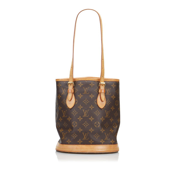 ルイ ヴィトン モノグラム トートバッグ ショルダーバッグ M42238 ブラウン PVC レザー レディース LOUIS VUITTON 【中古】
