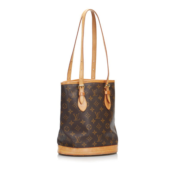 ルイ ヴィトン モノグラム トートバッグ ショルダーバッグ M42238 ブラウン PVC レザー レディース LOUIS VUITTON 【中古】