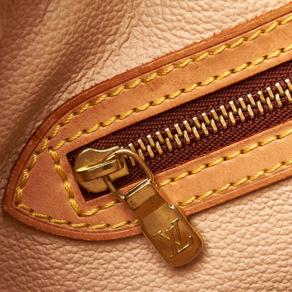 ルイ ヴィトン モノグラム トートバッグ ショルダーバッグ M42238 ブラウン PVC レザー レディース LOUIS VUITTON 【中古】