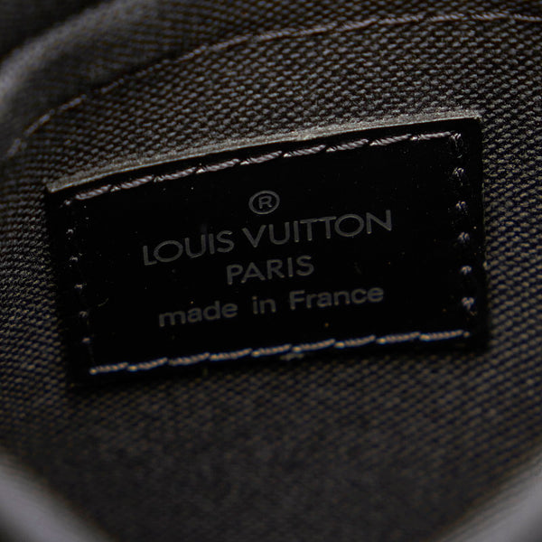 ルイ ヴィトン タイガ  サラトヴPM  M30892 カーキ ブラック レザー ナイロン 斜めがけ ショルダー メンズ LOUIS VUITTON 【中古】