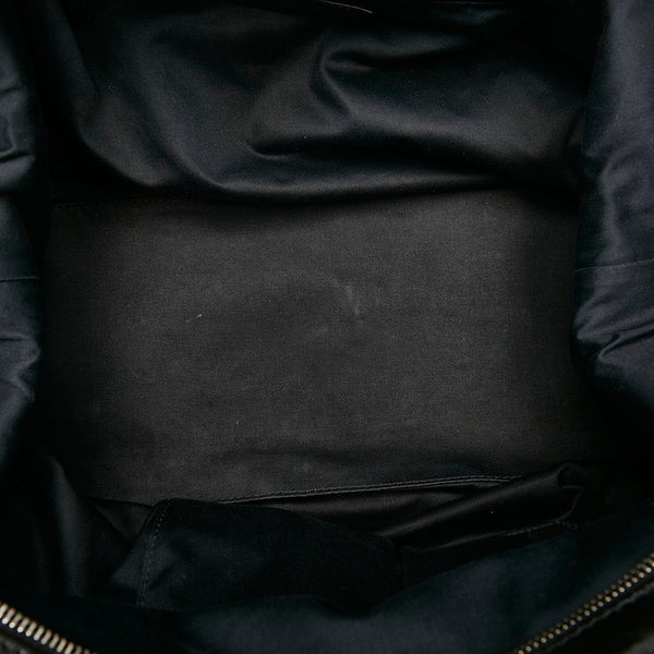 サンローラン イージーボストン ハンドバッグ ブラック パテントレザー レディース SAINT LAURENT 【中古】