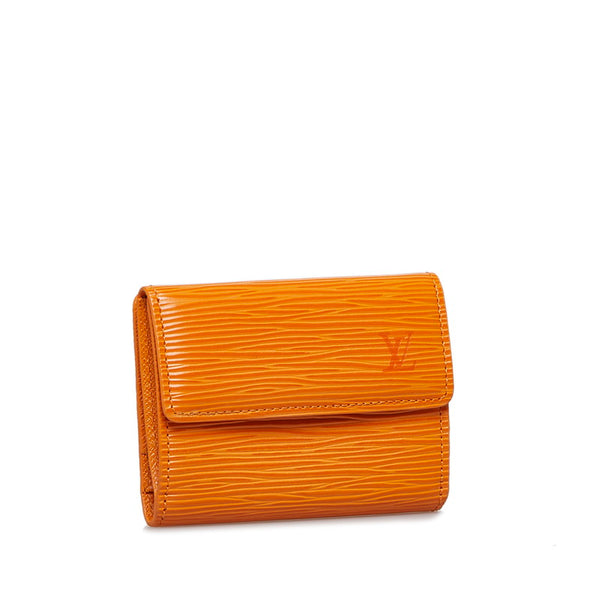 ルイ ヴィトン エピ ラドロー 小銭入れ コインケース M6330H マンダリンオレンジ レザー レディース LOUIS VUITTON 【中古】