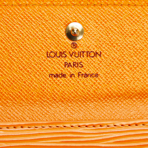 ルイ ヴィトン エピ ラドロー 小銭入れ コインケース M6330H マンダリンオレンジ レザー レディース LOUIS VUITTON 【中古】