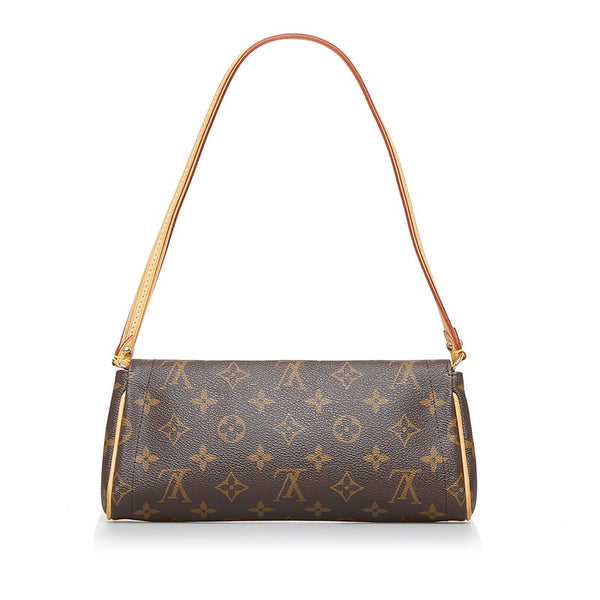 ルイ ヴィトン モノグラム ポシェットビバリー ショルダーバッグ M40122 ブラウン PVC レザー レディース LOUIS VUITTON 【中古】