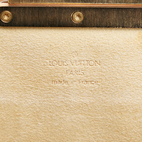 ルイ ヴィトン モノグラム ポシェットビバリー ショルダーバッグ M40122 ブラウン PVC レザー レディース LOUIS VUITTON 【中古】