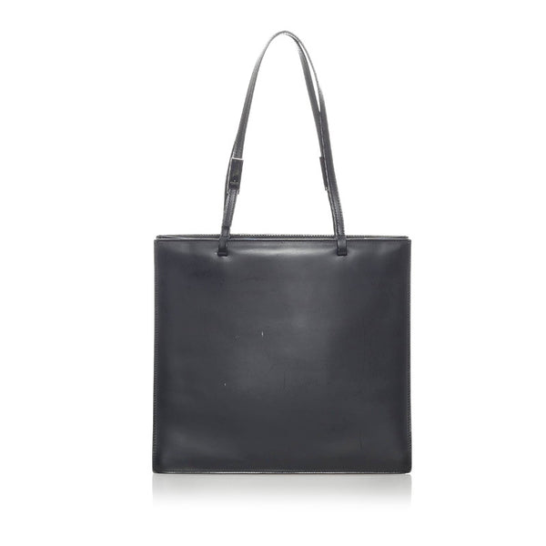 グッチ ショルダーバッグ トートバッグ 002 1021 ブラック レザー レディース GUCCI 【中古】