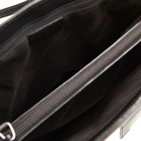 グッチ ショルダーバッグ トートバッグ 002 1021 ブラック レザー レディース GUCCI 【中古】