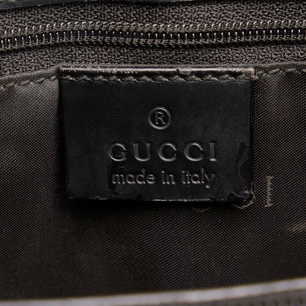 グッチ ショルダーバッグ トートバッグ 002 1021 ブラック レザー レディース GUCCI 【中古】